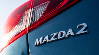 Mazda 2 hybrid - badge
