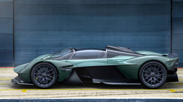 Aston Martin Valkyrie Spider side