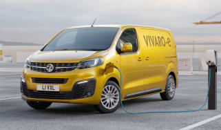 Vauxhall Vivaro-e - charging