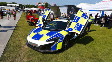 McLaren 650S police car