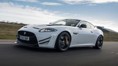 Jaguar XKR-S GT coupe tracking