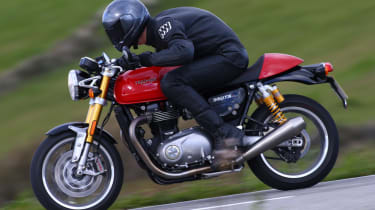 thruxton r panniers