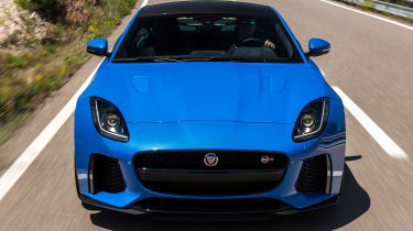 Jaguar F-Type SVR - full front above