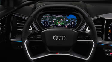 Audi Q4 e-tron - steering wheel