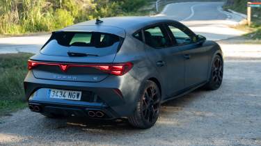 New Cupra Leon VZ - rear 3/4