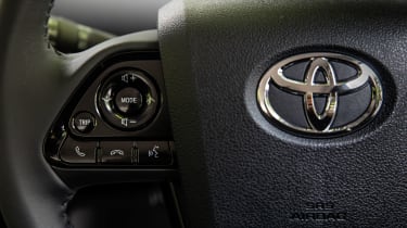 Toyota Prius steering wheel controls