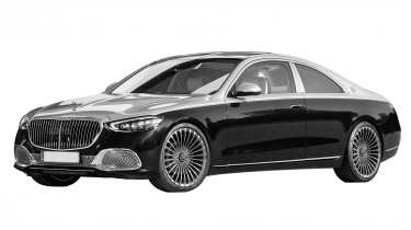 Mercedes-Maybach S-Class coupé - black front 3/4