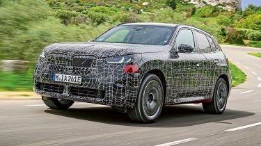 BMW X3 prototype (camouflaged) - front tracking