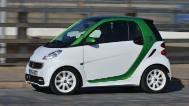 Smart ForTwo Electric Drive panning