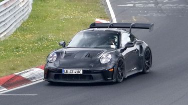 Porsche 911 GT3 RS facelift - front 3/4