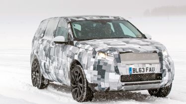 Land Rover Discovery Sport prototype front