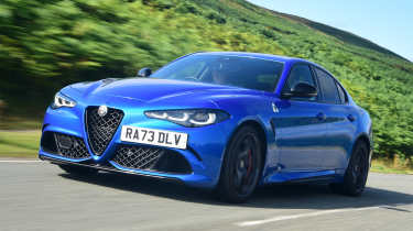 Alfa Romeo Giulia Quadrifoglio - front