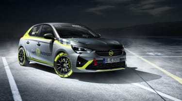 Vauxhall Corsa-e rally - front