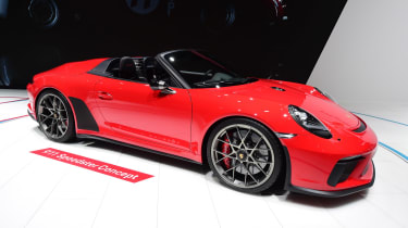 Porsche 911 Speedster - Paris front