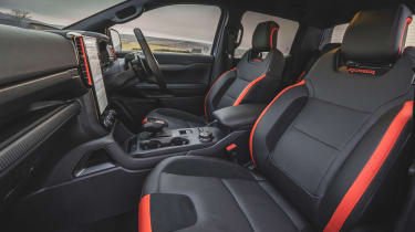 Ford Ranger Raptor - front seats