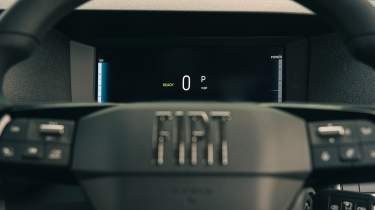 Fiat E-Scudo - dashboard screen