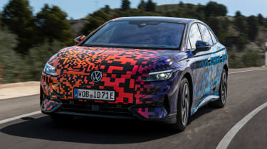 Volkswagen ID.7 prototype - front
