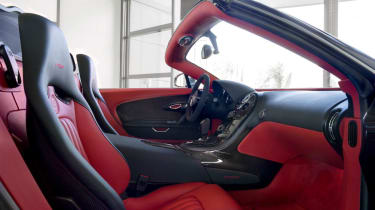 Veyron Grand Sport Vitesse interior
