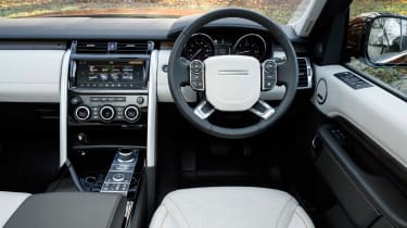 Land Rover Discovery prototype - driving position