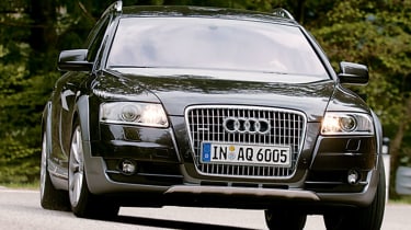 Front view of Audi A6 Allroad