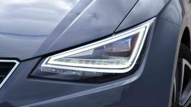 SEAT Ibiza - front head light detail