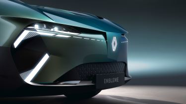 Renault Embléme concept - front light