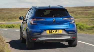 Renault Captur facelift UK - rear