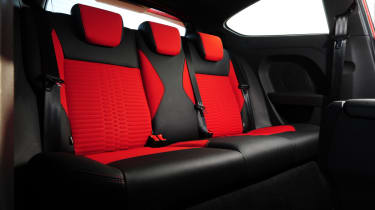 Ford Fiesta ST rear seats
