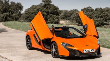 McLaren 650S Spider static