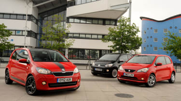 Skoda Citigo vs SEAT Mii vs VW up!