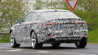 New Audi RS5 spied - rear