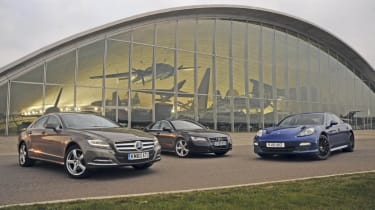 Mercedes CLS vs. rivals header
