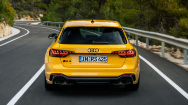 New Audi RS 4 Avant Edition 25 - full rear