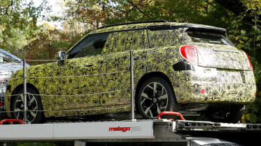 Camouflaged MINI Aceman - rear angled