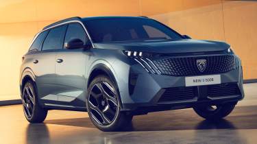 New Peugeot 5008 seven-seat SUV - static front 3/4