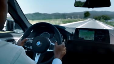 BMW 5 Series teaser vid screen shot