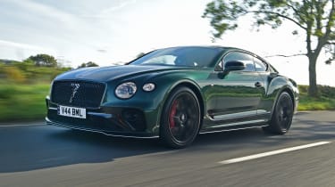 Bentley Continental GT Speed Le Mans Collection - front tracking