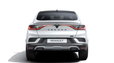 Renault Arkana facelift - full rear