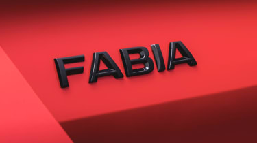 Skoda Fabia Monte Carlo - &#039;Fabia&#039; badge