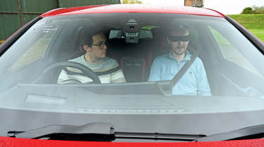 Car Audio test - Tom and Shaun O’Connor in the BMW i4
