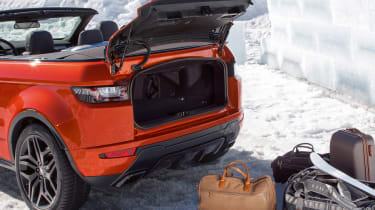 Range Rover Evoque Convertible boot