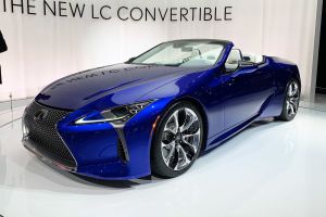 Lexus LC 500 Convertible - Los Angeles front