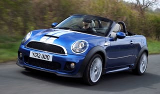 MINI Cooper SD Roadster front tracking