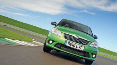 Skoda Fabia vRS front