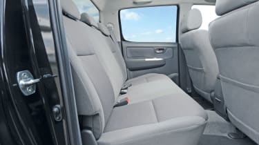 Toyota Hilux rear seats