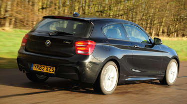 BMW 118d M Sport rear tracking