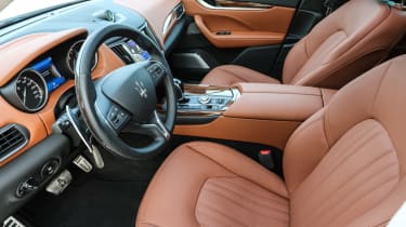 Maserati Levante SUV - interior brown