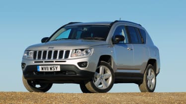 Jeep Compass front three-quarters