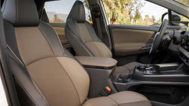Toyota bZ4X Touring - front seats