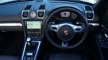 Porsche Boxster cabin
